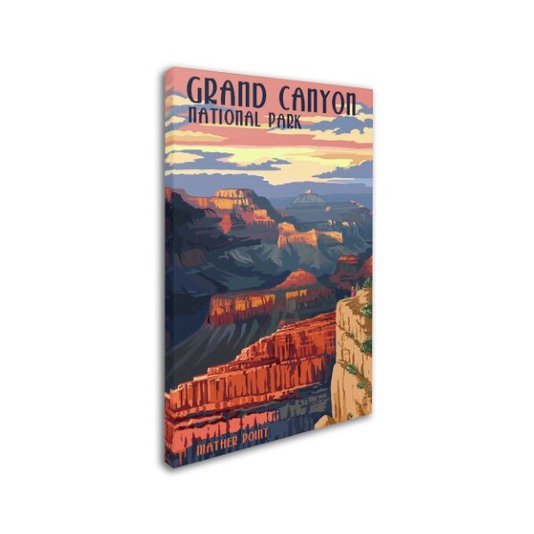 Lantern Press 'Grand Canyon' Canvas Art,30x47